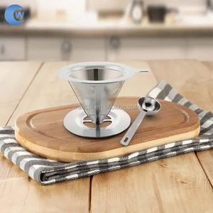 Bộ lọc cà phê bằng thép không gỉ giảm giá nhà máy 103/103, bộ lọc cà phê bằng thép không gỉ có tay cầm - Product Image 6