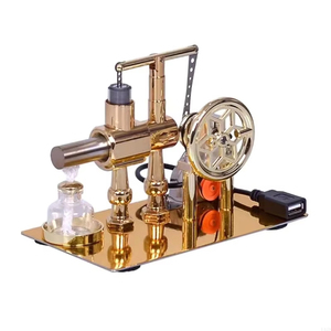 Air chaud monocylindre <span class=keywords><strong>Stirling</strong></span> <span class=keywords><strong>moteur</strong></span> générateur physique populaire Science Production Invention Collection jouet pour cadeau d'anniversaire - Product Image 5