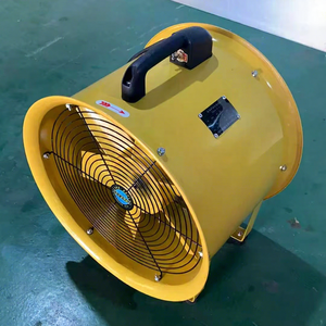 Ventilateur axial portable mobile 16/20/24 pouces, ventilateur d'évacuation à pales en alliage d'aluminium anti-explosion, ventilateur de ventilation industriel - Product Image 4
