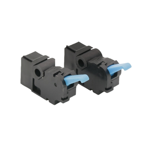 KFC-P01-18 Interrupteur de fin de course à action rapide 3 broches avec actionneur bleu et câble de raccordement |   Interrupteur de réinitialisation momentanée pour manette de jeu - Product Image 3