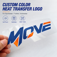 Étiquette de Vêtement Personnalisée OEM Transfert Thermique sur Vêtements Stéréo 3D Impression par Transfert Thermique Logo Haute Densité Transfert Thermique Silicone 3D