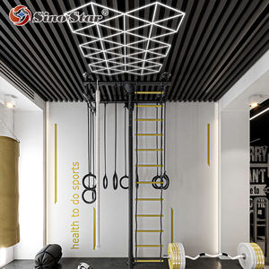 ST6106 4828mm * 2796mm LED esagono illuminazione tetto AC IP65 6500K negozio di riparazione auto ufficio Hotel paesaggio <span class=keywords><strong>Garage</strong></span> - Product Image 1