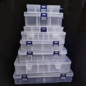 Große Transparente Kunststoff-Organisationsbox mit 8 / 24 / 36 Fächern Aufbewahrungsbehälter - Product Image 2