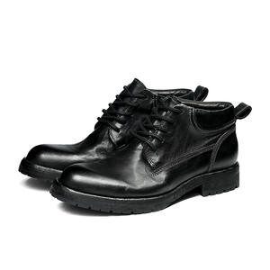 Chaussures plates décontractées et habillées pour hommes en cuir véritable respirant, légères, antidérapantes, pour l'extérieur - Product Image 1