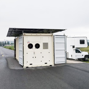 Chambre Froide Solaire <span class=keywords><strong>Prix</strong></span> Mini Conteneur Réfrigéré pour Hôtels Stockage Alimentaire et Boissons Unité Réfrigérateur-Congélateur Alimentée par Énergie Solaire - Product Image 2