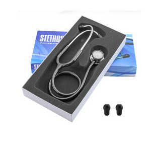 Fournitures d'équipement médical en gros d'usine stéthoscope bleu des Caraïbes - Product Image 3