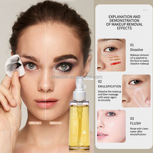 Nettoyant botanique huile à <span class=keywords><strong>lait</strong></span> Formule herbe de corail pour peau sensible et maquillage longue durée - Product Image 6