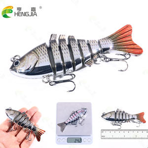 3.94 "/24g di pesca Multi snodato attirano esche realistiche di <span class=keywords><strong>trota</strong></span> spigola - Product Image 3