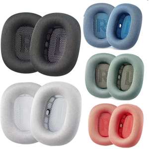 Coussinets d'oreille en tissu maillé écologiques et antichocs de remplacement pour écouteurs <span class=keywords><strong>Max</strong></span>, oreillettes magnétiques, coussinets d'oreille - Product Image 3