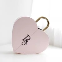 Coffret Cadeau Rose Chocolat Saint Valentin Fleur Eternelle Carton Emballage de Luxe Boîte Pack en Forme de Coeur