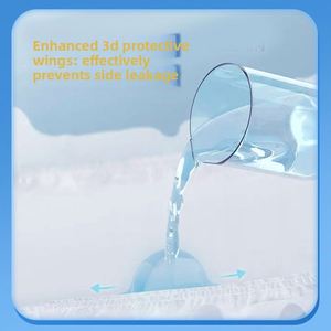 Aimanfu Couches absorbantes jetables pour adultes, en forme de U, avec barrières anti-fuites, pour l'incontinence et l'assistance aux personnes âgées - Product Image 3
