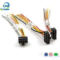 Arnés de Cableado Multifilar Personalizado con Aislamiento Codificado por Colores y Conectores de Terminales para Aplicaciones Eléctricas