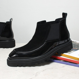 Chaussures Homme 2026 – Bottines Rétro Brodé à Enfiler pour Homme, Bottes de Travail Classiques, Bottes de Chevalier - Product Image 4