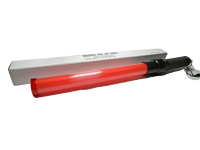 Bâton de signalisation LED rouge/vert, bâton de défense personnelle, haute qualité, étanche IP65, alimenté par batterie, lumière clignotante/constante pour avertissement routier