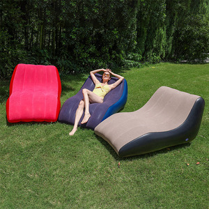 Canapé de camping portable moderne Fauteuil Chaise Gonflable Piscine Pvc Air Canapé Chaise S Sièges Meubles de salon Canapé-lit gonflable - Product Image 1