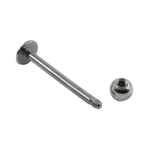 NUORO 14G/16G/18G/20G <strong>Lip</strong> Labret Medusa <strong>Monroe</strong> <strong>Rings</strong> Stainless Steel Ball Flat Back Helix Tragus Cartilage Earring Stud 6-14mm - Product Image 4