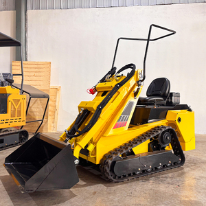 لودر صغير عالي القدرة بمسار مطاطي للقيادة لحماية ممتازة للأرض - Product Image 4