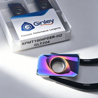 Plaquettes de fraisage en carbure Ginley APMT1604PDER-H2, outil de fraisage à face interchangeable pour machine CNC