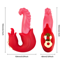Großhandel Modell B Teleskopischer Silikon-Vibrator mit Stoßfunktion USB-Aufladbar IPX6 Wasserdicht für Frauen OEM-Anpassung