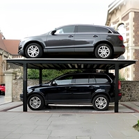 Plateforme élévatrice de stationnement de voitures à double étage homologuée CE, élévateur de voiture de haute qualité pour sous-sol