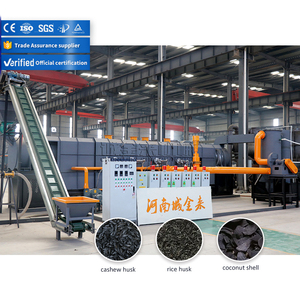 Horno de Carbonización Continua Profesional para Virutas de Madera de Caucho, Equipo Sostenible de Carbonización de Biomasa de Alta Calidad - Product Image 1
