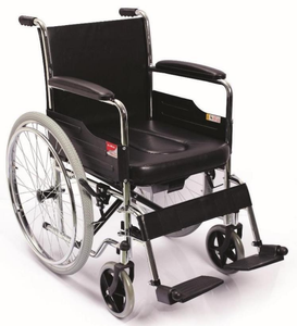 Sedia a rotelle manuale leggera di alta qualità Design pieghevole per anziani e disabili - Product Image 4