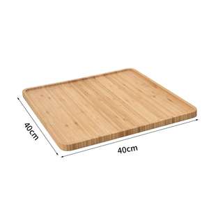 Eco-friendly Reusable Biodegradable Custom Kids Bamboo <strong>Tray</strong> for Baby Food Dried Fruit <strong>Snack</strong> Dinner Plates for Party Occasions - Product Image 6