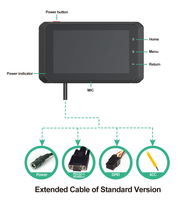 5 pouces Taxi camion Android tablette écran tactile NFC GPS Navigation Google Map Canbus véhicule RAM Mount OEM ODM