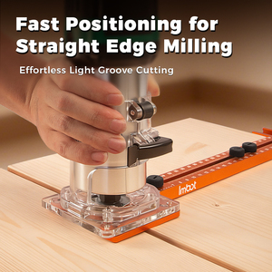 Регулируемая круглая режущая направляющая из алюминиевого сплава для идеальных деревянных кругов - Product Image 3