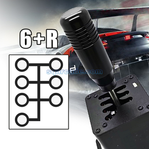 ชุดเกียร์ H สำหรับเกมแข่งรถแบบจำลองทั่วไป ใช้ได้กับพวงมาลัย Logitech G29/G27/G25/G920 และ Thrustmaster <span class=keywords><strong>T300RS</strong></span>/GT สำหรับการแข่งรถแบบจำลองในร่ม - Product Image 6