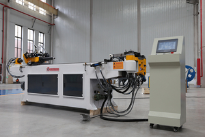 Runder, ovaler, quadratischer und rechteckiger Rohr bieger, automatische hydraulische <span class=keywords><strong>CNC</strong></span>-Rohr biege maschine - Product Image 4