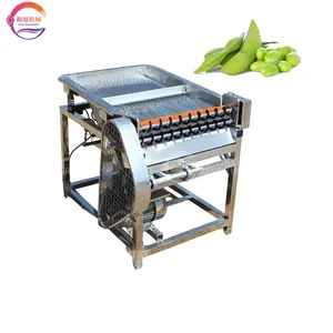 Edamame Sheller Máquina peladora de guisantes comercial Máquina descascaradora de guisantes Máquina descascaradora de frijoles verdes