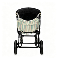 Sac de rangement suspendu matelassé et isotherme de qualité supérieure pour biberons et couches, universel pour poussette