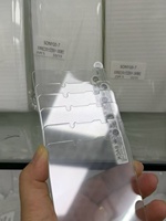 Protection d'écran en verre trempé 9H anti-rayures sans bulles à bords incurvés 3D 120C pour iPhone DUO 18 Pro Max