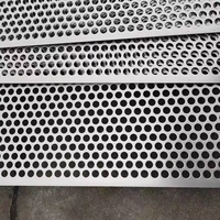 Tôle d'acier perforée pour grille de haut-parleur, protection de système audio, plaque métallique perforée, composant de coque électronique audio