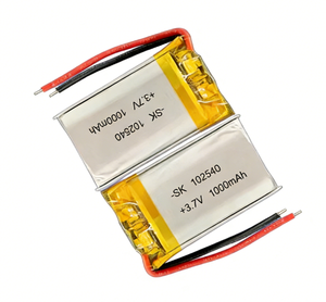 Bateria de Polímero de Lítio SUNKING 102540 1000mAh <span class=keywords><strong>3</strong></span>.7V Certificada UN38 <span class=keywords><strong>3</strong></span> MSDS Material Ternário para Microfone Luz de Preenchimento Placa de Som - Product Image 2