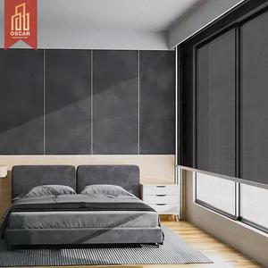 Stores enrouleurs électriques en alliage avec système de persiennes automatiques résistantes aux ouragans, pour usage industriel et extérieur - Product Image 1