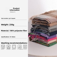 Écharpe en polyester effet cachemire style britannique pour femme, automne-hiver, motif écossais classique, inspirée d'Instagram, design décontracté à franges