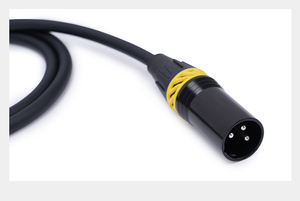 KESHI 1m coaxiale audiokabels XLR mannelijk-vrouwelijk kabel 3-pins blanke koperen geleider PVC gevlochten afscherming microfoon 1080p - Product Image 5