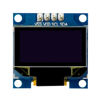 Módulo de Pantalla OLED de 0.96 Pulgadas con Interfaz I2C de 4 Pines, 128x64, Color Azul y Amarillo, SSD1306, para Dropshipping