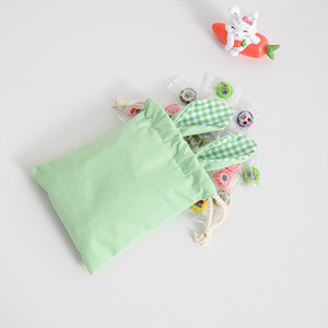 Wholesale <strong>Easter</strong> Basket Decoration Drawstring Kids <strong>Easter</strong> Pouch Gingham Bunny Candy Gift <strong>Bag</strong> - Product Image 4
