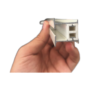 Chất lượng cao tàng hình theo dõi monorail đôi cài đặt vô hình rèm cực hình dạng dài giá cả cạnh tranh trực tiếp nhà sản xuất - Product Image 1