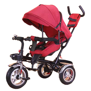 Factory Kids <strong>Trike</strong> Tricycle <strong>With</strong> <strong>Parent</strong> Push <strong>Handle</strong> /Tricycle for 1 2 3 5 6 Year Old Child in India/Baby Tricycle Free Shipping - Product Image 4