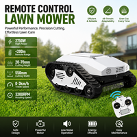 Tondeuse à gazon électrique industrielle DIY, compatible avec les tracteurs et les quads, télécommandée, capacité tout-terrain, moteur 48V 100CC, batterie au lithium