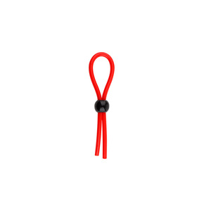 Consolador de tubo ajustable de silicona ecológico médico para hombre adulto, anillo de pene rojo, eyaculación retardada, fiesta promocional RC - Product Image 3