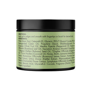 Label pribadi minyak esensial Rosemary Mint penguat tepi rambut <span class=keywords><strong>Gel</strong></span> kontrol Biotin perawatan penataan rambut untuk wanita - Product Image 6