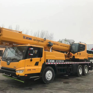 Grúa pesada de 25 toneladas, de segunda mano, RT25, para construcción, camión grúa terreno áspero, precios de fábrica - Product Image 1