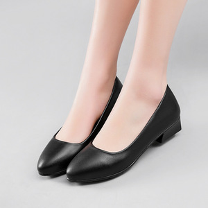 Zapatos <span class=keywords><strong>de</strong></span> Cuero Personalizados <span class=keywords><strong>de</strong></span> Fábrica para Mujer, Tacones Altos <span class=keywords><strong>de</strong></span> la Mejor Calidad para el Trabajo, Zapatos <span class=keywords><strong>de</strong></span> <span class=keywords><strong>Azafata</strong></span> <span class=keywords><strong>de</strong></span> Talla Grande - Product Image 3