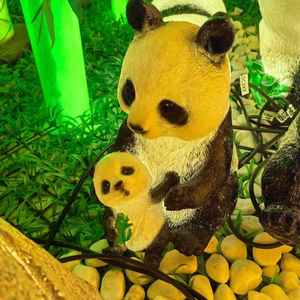 Luces Decorativas de Panda para Exteriores, Resistentes al Agua (IP65), Ideales para Parques y Caminos de Jardín - Product Image 1