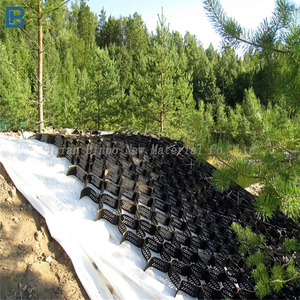 生产商护坡HDPE土工格室路基绿化稳定植草挡土墙3D模型设计 - Product Image 3